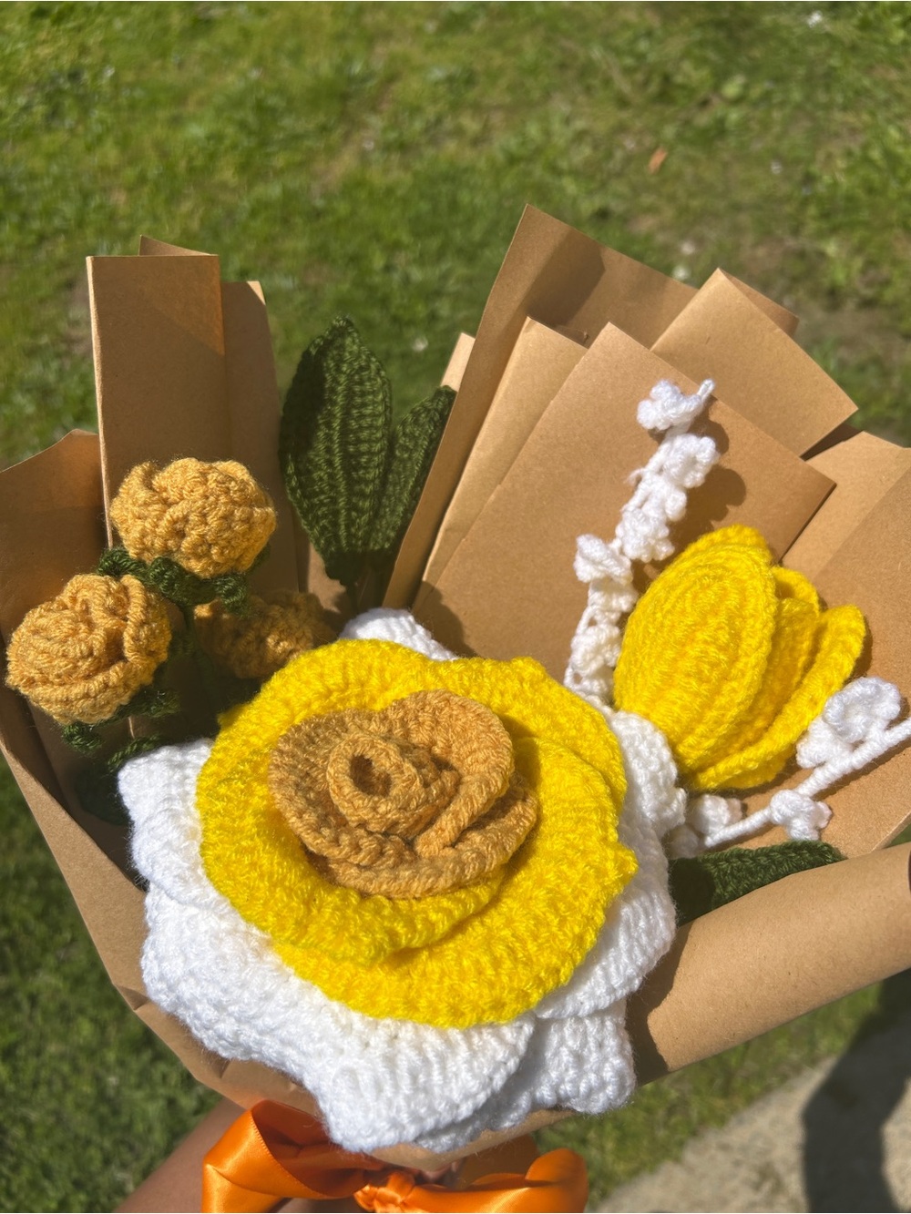 Mother’s Day crochet flower bouquet Ships Same Day!